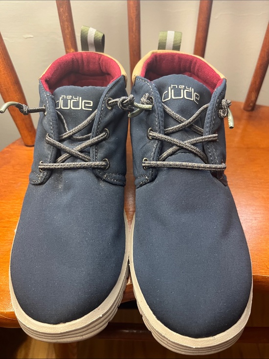 Hey Dude Other - Hey Dude Spencer Youth Eco Boots Navy US Y2 L3 Lightweight Recycled PET Nylon